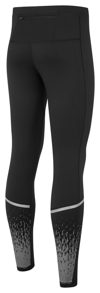 Ronhill | Men's Tech Reflect Tight | Black/Reflect | XL