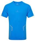 Ronhill | Men's Tech Reflect S/S Tee | ElecBlueMarl/Reflect | S