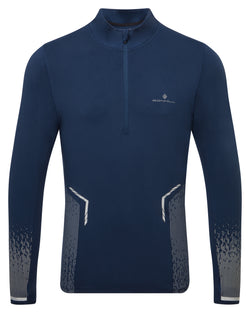 Ronhill | Men's Tech Reflect 1/2 Zip | Dark Navy/Reflect | L