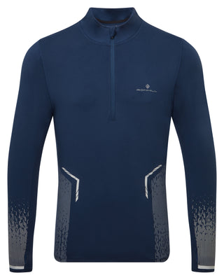 Ronhill | Men's Tech Reflect 1/2 Zip | Dark Navy/Reflect | XL