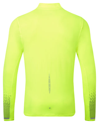 Ronhill | Men's Tech Reflect 1/2 Zip | Fluo Yellow/Reflect | S
