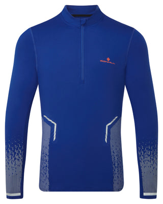 Ronhill | Men's Tech Reflect 1/2 Zip | Ocean/Reflect | XL