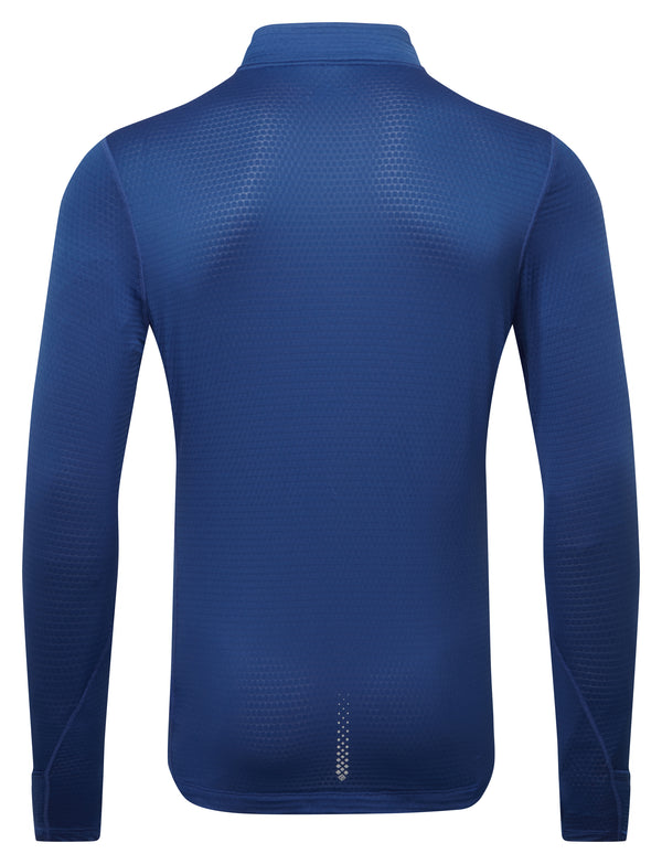 Ronhill | Men's Tech Winter 1/2 Zip | Ocean/Electric Blue | L