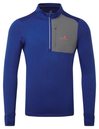 Ronhill | Men's Tech Winter 1/2 Zip | Ocean/Iron | XL