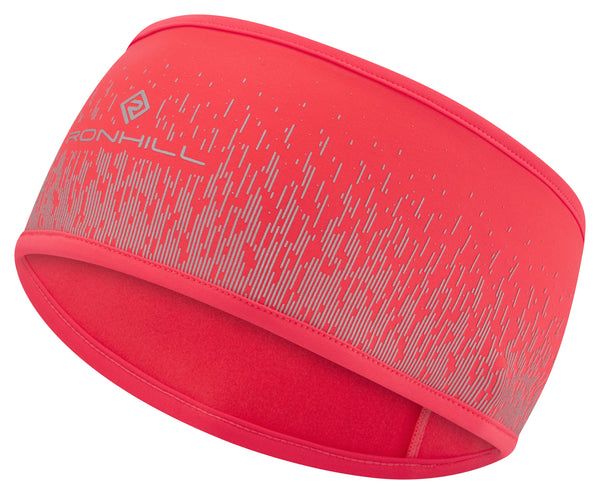 Ronhill | Reflect Headband | Hot Coral/Reflect | M/L