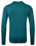 Ronhill | Men's Tech Winter Crew | Deep Teal/Acid | L