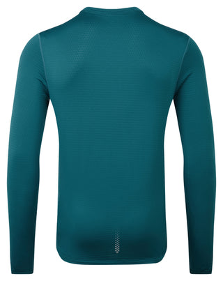 Ronhill | Men's Tech Winter Crew | Deep Teal/Acid | M