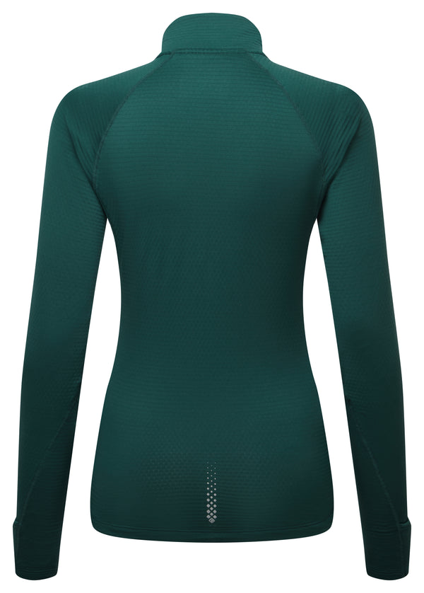 Ronhill | Wmn's Tech Winter 1/2 Zip | Seaweed/Iris | XS