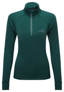 Ronhill | Wmn's Tech Winter 1/2 Zip | Seaweed/Iris | XS