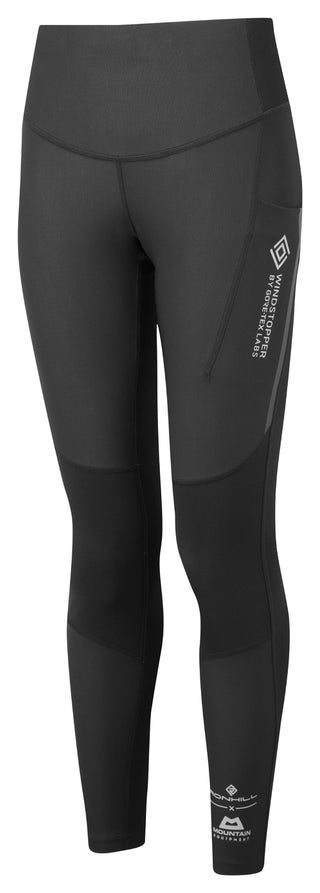 Ronhill | Wmn's Tech Gore-Tex Windstopper Tight | All Black | XL