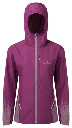Ronhill | Wmn's Tech Reflect Jacket | Blackcurrant/Reflect | L