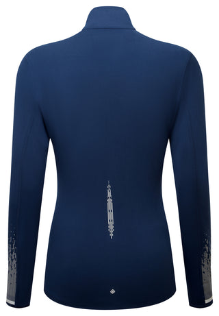 Ronhill | Wmn's Tech Reflect 1/2 Zip | Dark Navy/Reflect | XS