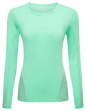 Ronhill | Wmn's Tech Reflect L/S Tee | Florida Marl/Reflect | L