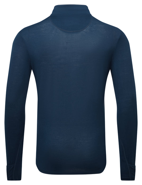 Ronhill | Men's Tech Merino 1/2 Zip | Dark Navy/Oxide | XL