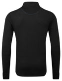 Ronhill | Men's Tech Merino 1/2 Zip | Black/Lake | XL