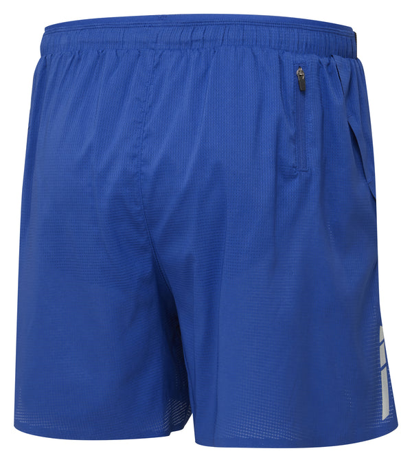Ronhill | Men's Tech Race 5" Short | DarkCobalt/FluoGreen | XL