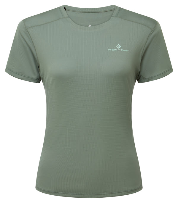 Ronhill | Wmn's Tech S/S Tee | Laurel/Seafoam | XS