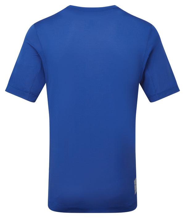 Ronhill | Men's Tech S/S Tee | DarkCobalt/FluoGreen | XL