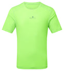 Ronhill | Men's Tech S/S Tee | FluoGreen/DarkCobalt | XL
