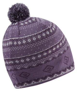 Ronhill | Winter Bobble Hat | Dark Iris/White | O/S
