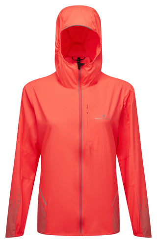 Ronhill | Wmn's Tech Reflect Jacket | Hot Coral/Reflect | XS