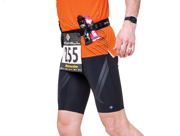 Ronhill | Race Number Belt | All Black