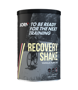 Born | Sports drink | Recovery supple shake can | Vanille | 450 gram