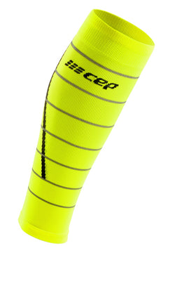 CEP | Reflective calf sleeves | Men | Neon yellow | 39-42