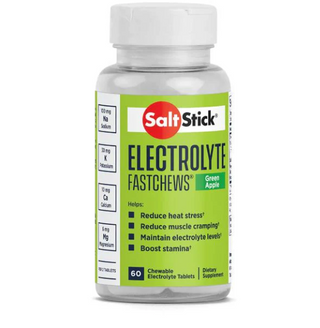 Saltstick | Fastchew bottle | Green Apple | 60 tablets