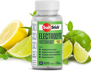 Saltstick | Fastchew bottle | Lemon/lime | 60 tablets