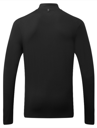 Ronhill | Men's Core Thermal 1/2 Zip | Black/Bright White - M