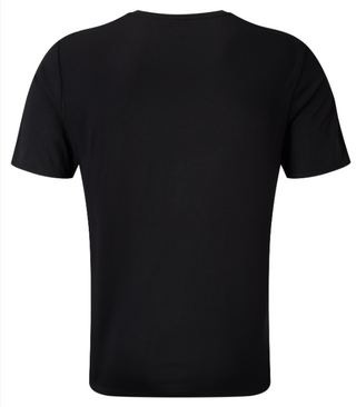 Ronhill | Men's Core S/S Tee | Black/Bright White | S