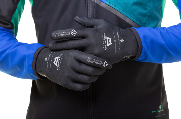 Ronhill | Gore-Tex Windstopper Glove | All Black | M