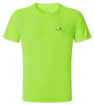 Ronhill | Men's Core S/S Tee | Fluo Yellow Black | L