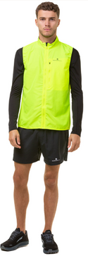 Ronhill | Men's Core Gilet | Fluo Yellow/Black | XXL