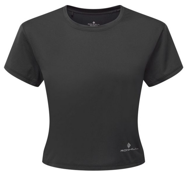 Ronhill | Wmn's Tech Breathe S/S Tee | All Black | XS