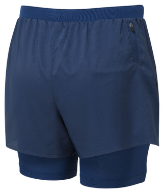 Ronhill | Wmn's Tech Race Twin Short | Dark Navy/Razzmatazz | XS