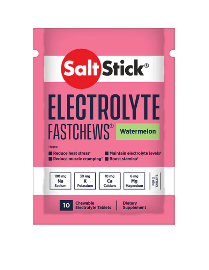 Saltstick | Fastchews tray | Watermelon | 12x10 tablets