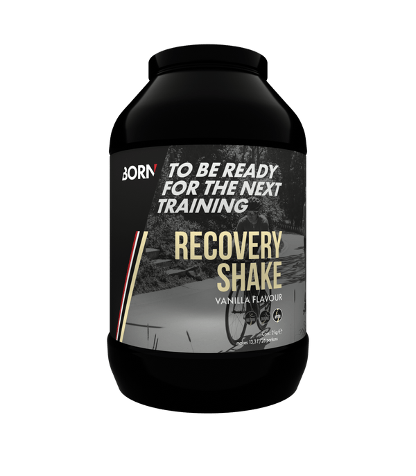 Born | Sports drink | Recovery supple shake tub | Vanille | 2kg