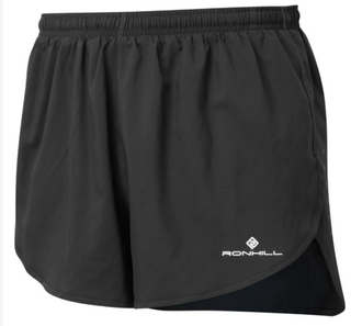 Ronhill | Men's Core Racer Short | Black/Bright White | XL