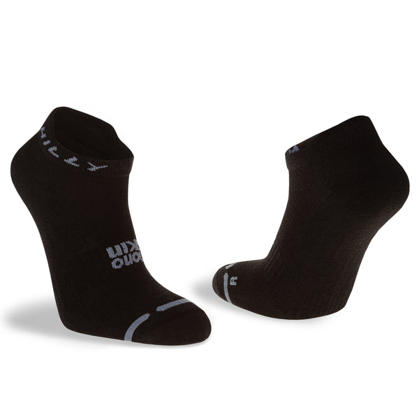 Hilly | Active | Socklet Zero | Black/Grey  | Medium