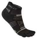 Hilly | Toes | Socklet Min | Black/ Grey/ Light Grey | Large