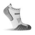 Hilly | Twin Skin | Socklet Min | White/ Grey Marl | Xtra Large