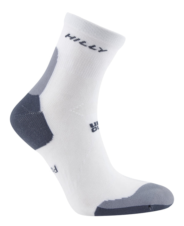 Hilly | Marathon Fresh | Anklet Min | White/ Charcoal | Xtra Large