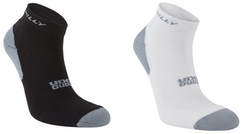 Hilly | Active | Quarter Min | Twin pack White/ Black/ Grey | Small