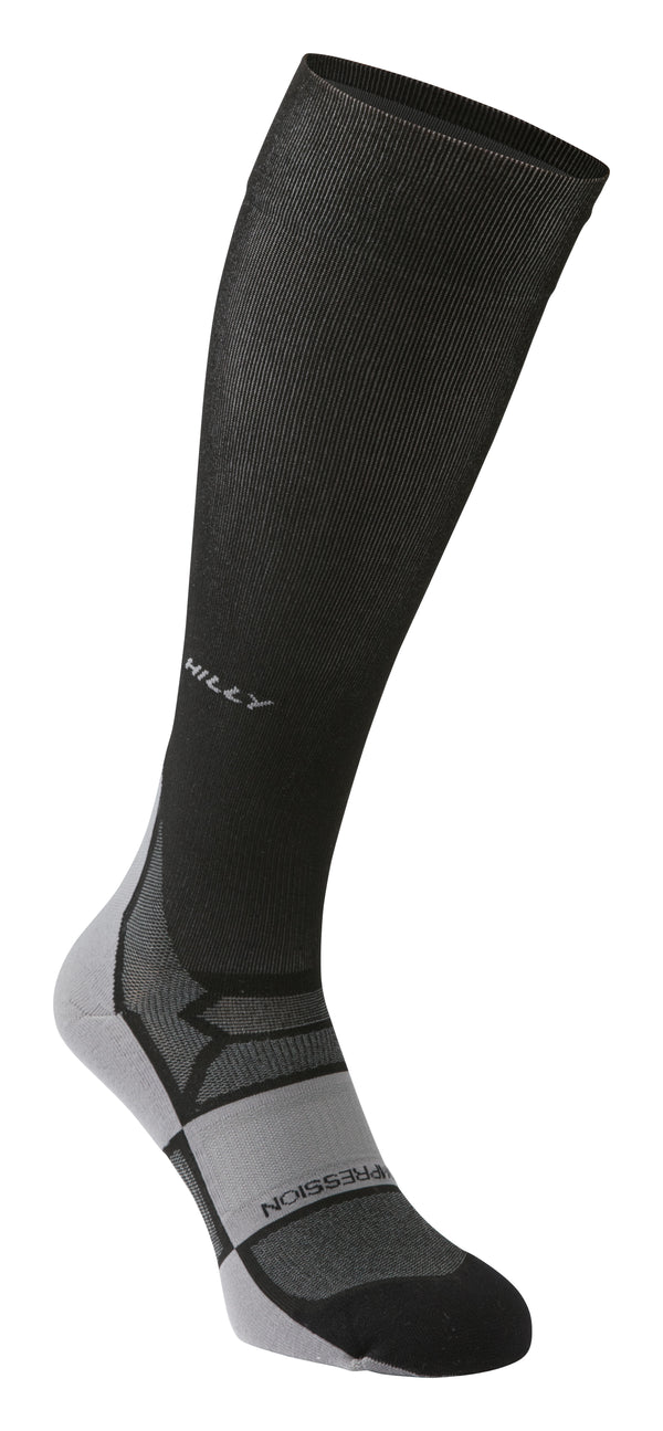 Hilly | Pulse | Sock Min | Black/ Grey | Xtra Large