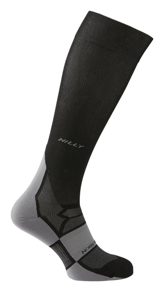 Hilly | Pulse | Sock Min | Black/ Grey | Large
