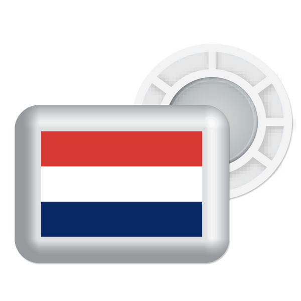BibBits | NL Flag | White