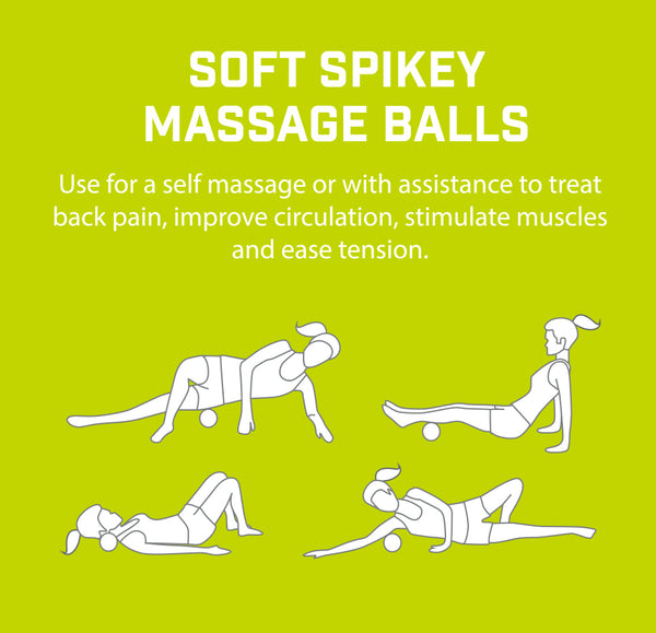 Ufe-Fitness | Massage Ball | 9 cm | Groen
