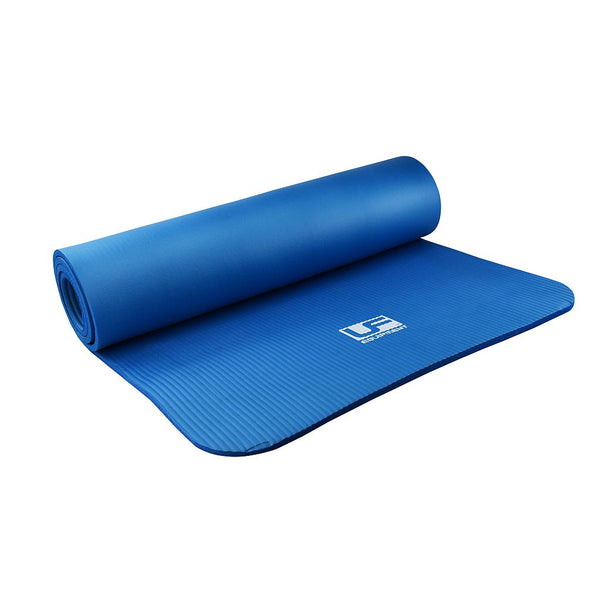 wijk Gaan wandelen Leger Ufe-Fitness | NBR Fitness mat | 182x58x10 mm | Blue | rademakersports